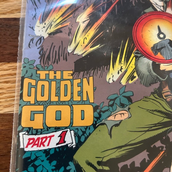 Vintage DC Comic - Dog Savage The Golden God. Great Graphics. - Picture 3 of 6